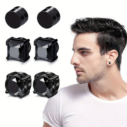 MagnoWear™ Crystal Magnetic Earrings Set
